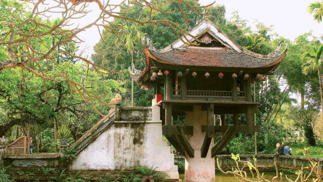 One-pillar pagoda Hanoi, Vietnam