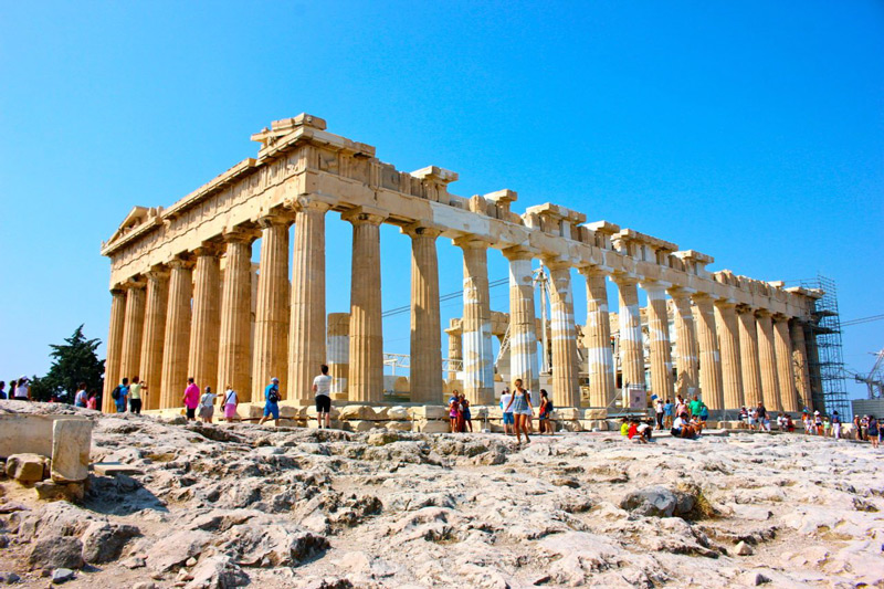 Thành phòng thủ Acropolis - Athens