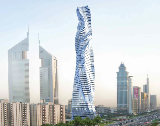 Tháp Xoay” Dubai - Báo Công an Nhân dân điện tử