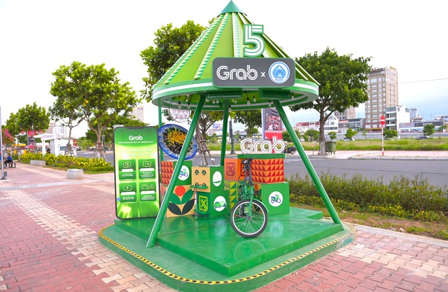 Grab “đổ bộ” phố đi bộ mới tại Đà Nẵng với loạt trạm check-in cực “chất”