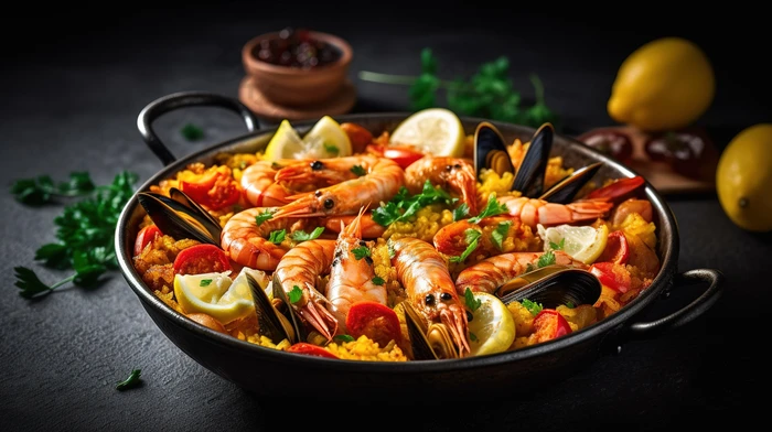 Món Cơm Thập Cẩm Paella Hảo Hạng Tự Chế Biến Với Hương Vị Gà Hải Sản