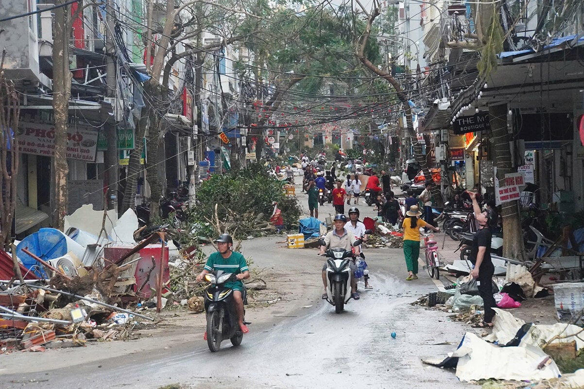 Khu du lịch Cát Bà tan hoang, nhiều tiểu thương trắng tay sau bão Yagi