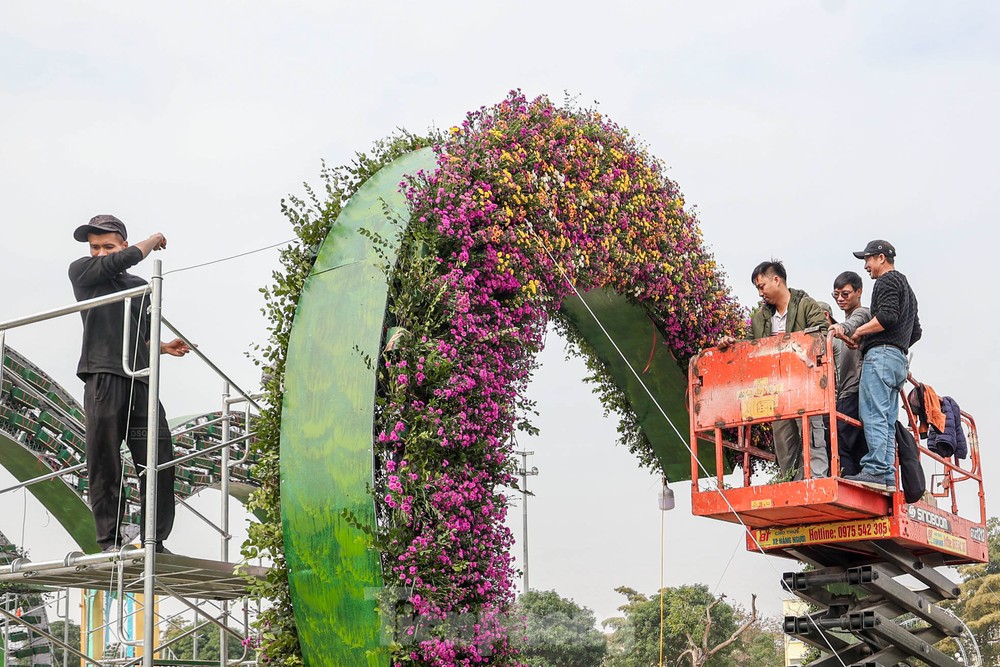 Ngàn hoa Xuân khoe sắc tại lễ hội hoa lớn nhất miền Bắc